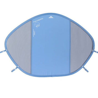 Toldo parasol azul Mambobaby™ – protección UV para flotador de bebé sin aire