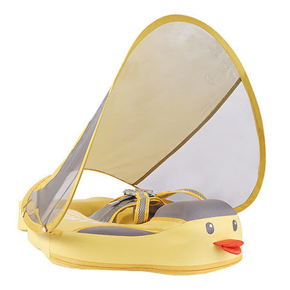 Ayuda de natación sin aire Mambobaby™ con forma de pato amarilla para 3-24 m